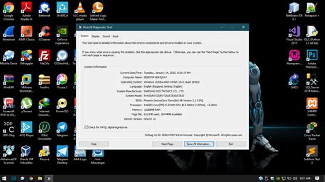 How to gather information on your PC using DxDiag .